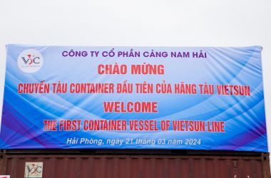 Công ty Cổ phần Nhật Việt – VIETSUN COPPORATION đưa vào khai thác Cảng Nam Hải